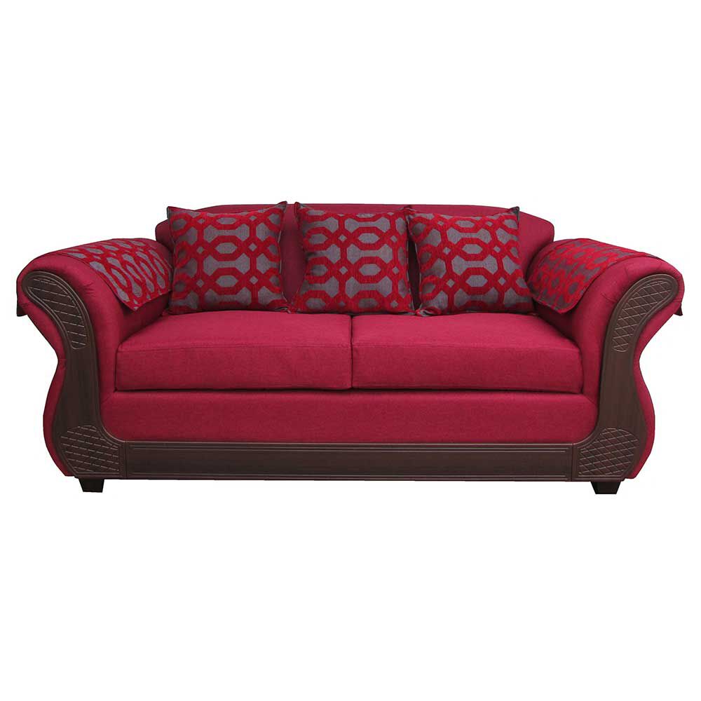 Sofá Almore Irlanda 2 Cuerpos Rojo