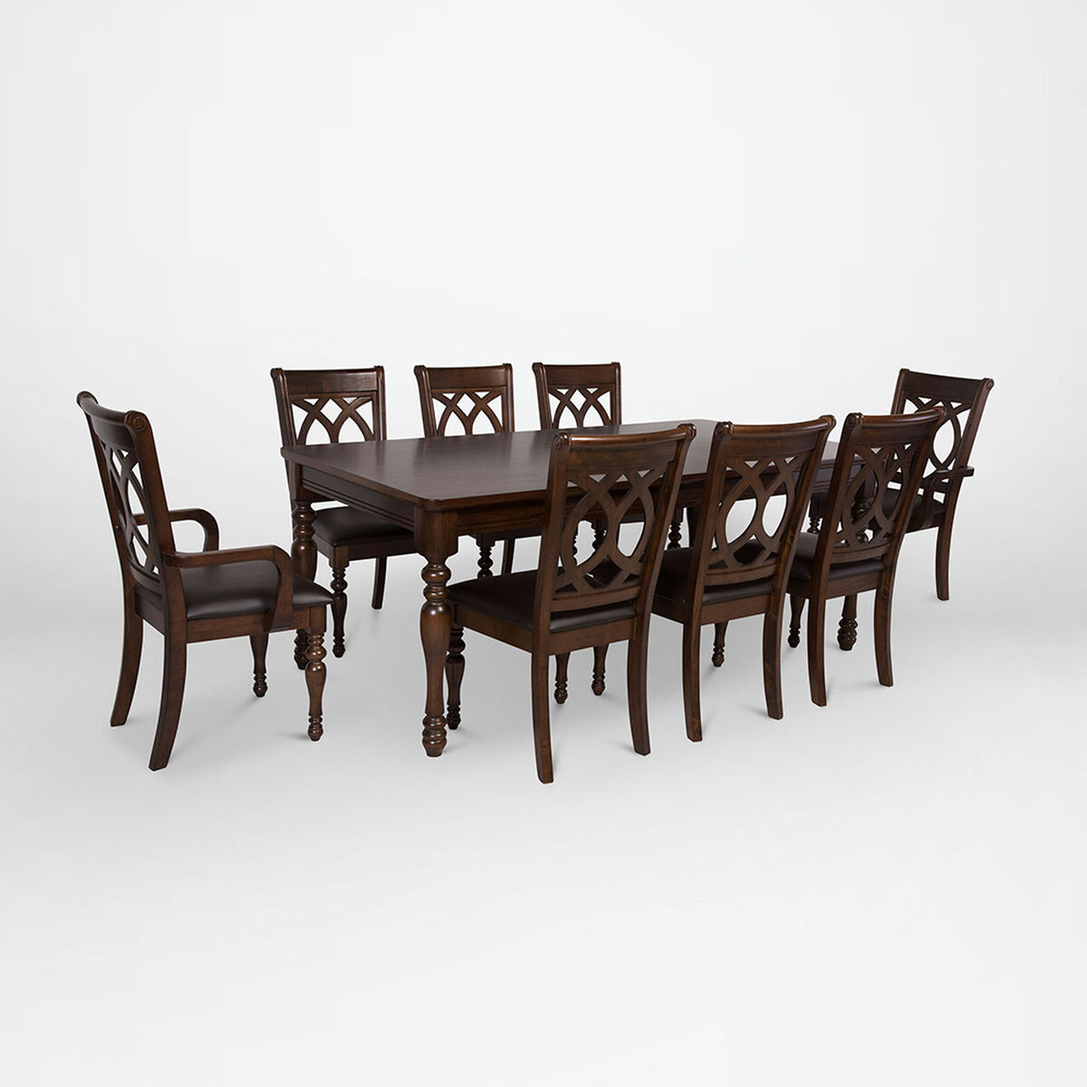 Juego de Comedor  Chicago 6 Sillas 2 Sitiales