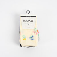 Pack 3 Calcetines Largo Mujer Icono Surtido