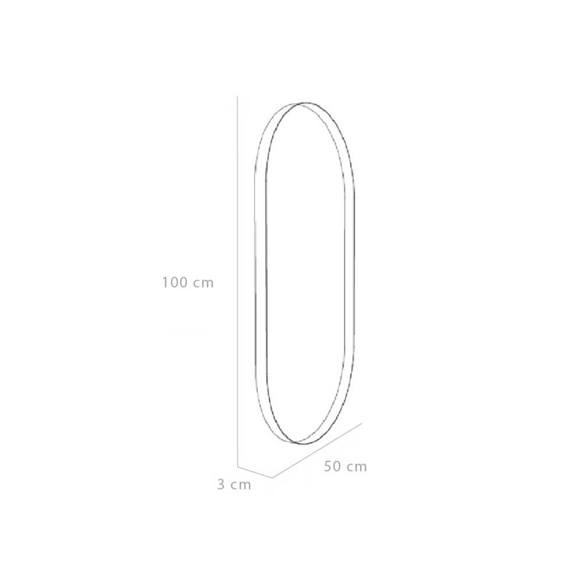 Espejo Tuhome Gate Rectangular 100x50cm