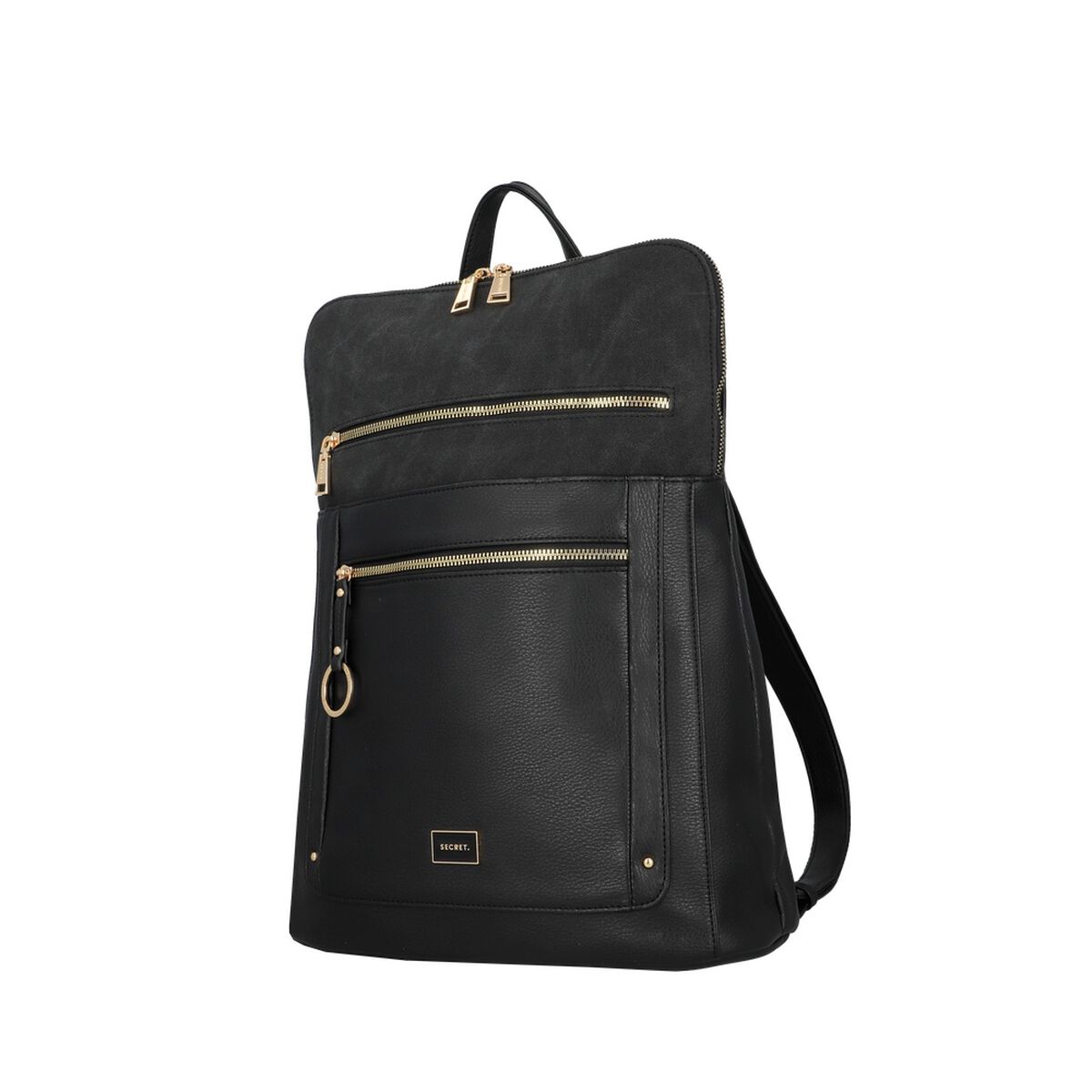 Mochila Notebook Secret Lourdes FW25 Negro 15"