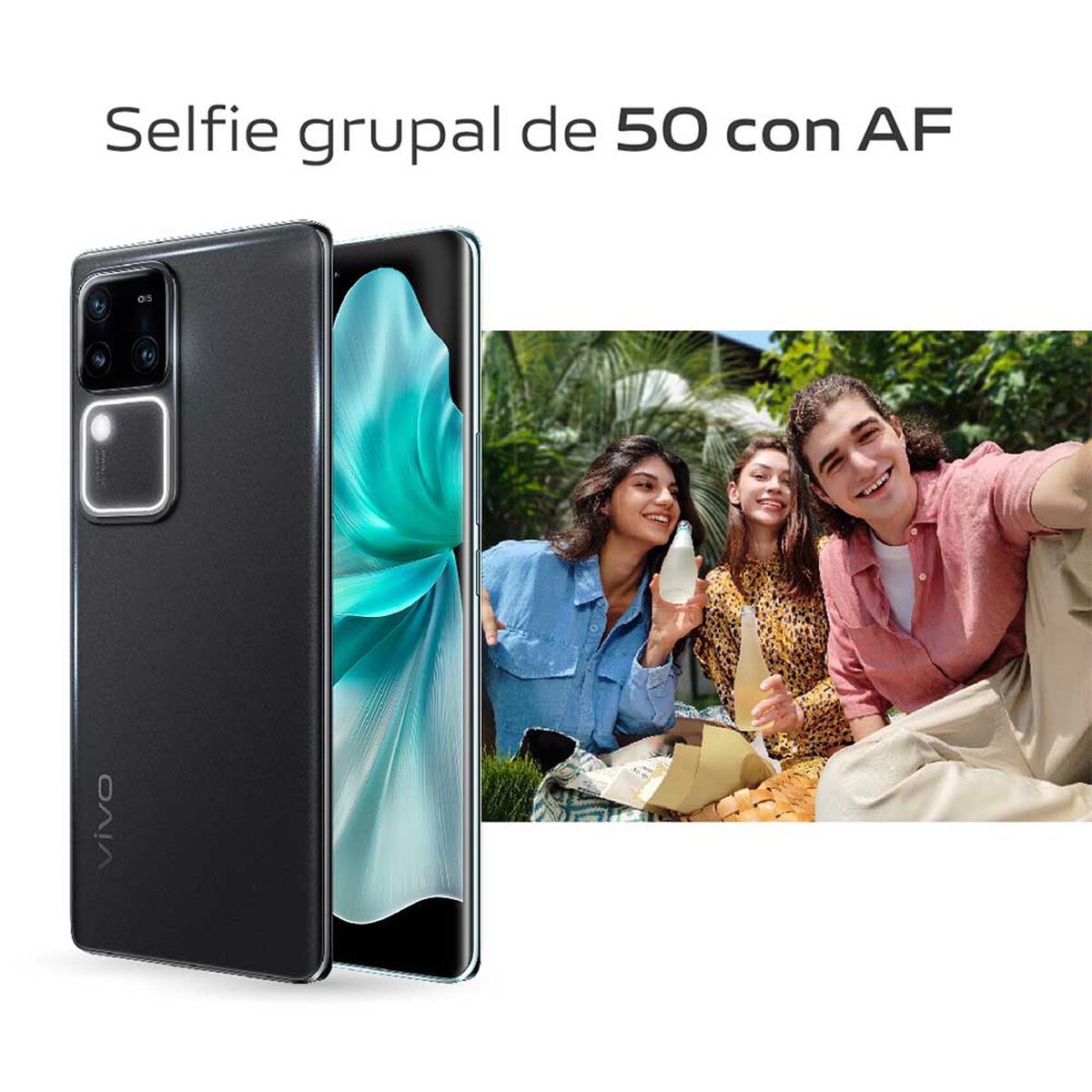 Celular Vivo V30 512GB 6,78" Black Liberado
