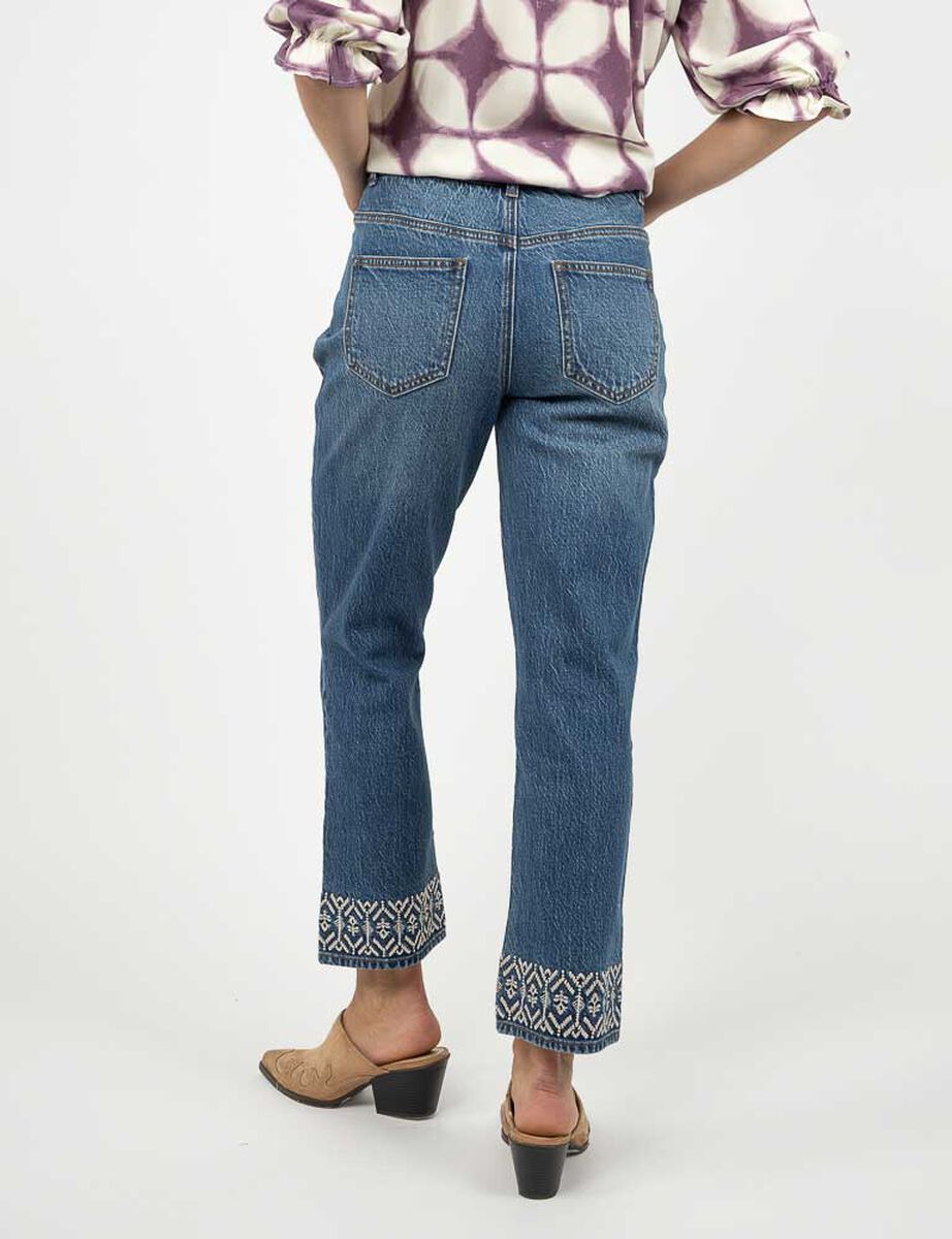 Jeans Recto Mujer Alma