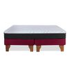 Cama Europea Latam Home 2 Plazas Zen Roller Burdeo