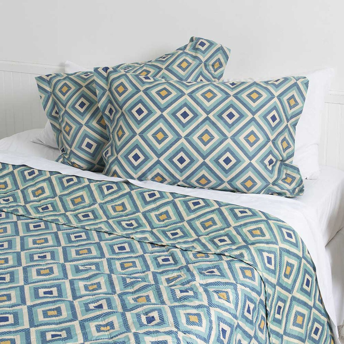 Quilt Estampado Mashini 1,5 Plazas Cordoba Mosa