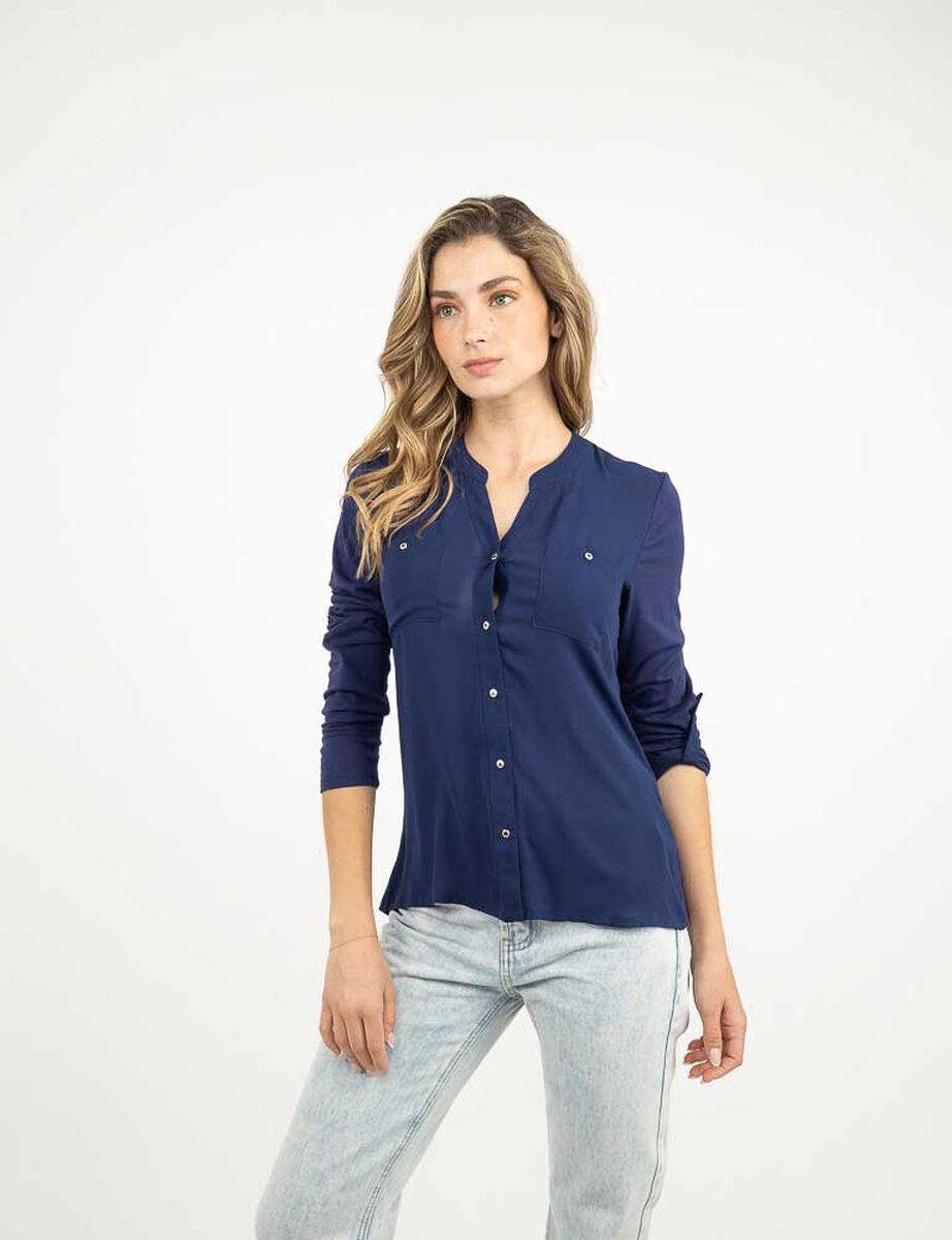Blusa Manga Larga Mujer Zibel
