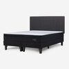 Cama Europea Rosen King Tempo Base Dividida + Respaldo Lucio