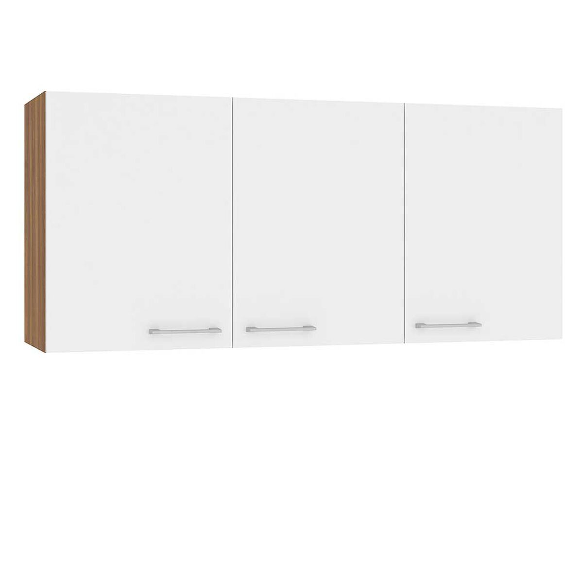 Mueble de Cocina Aereo Vekkahome Opie 3 Puertas Blanco