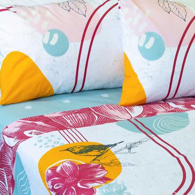 Imagen 2 del producto Juego de Sábanas Doral 200 Hilos King Doral Blue Diseño 2