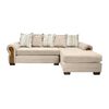 Sofá Seccional Living Factory Arizona 4 Cuerpos Beige