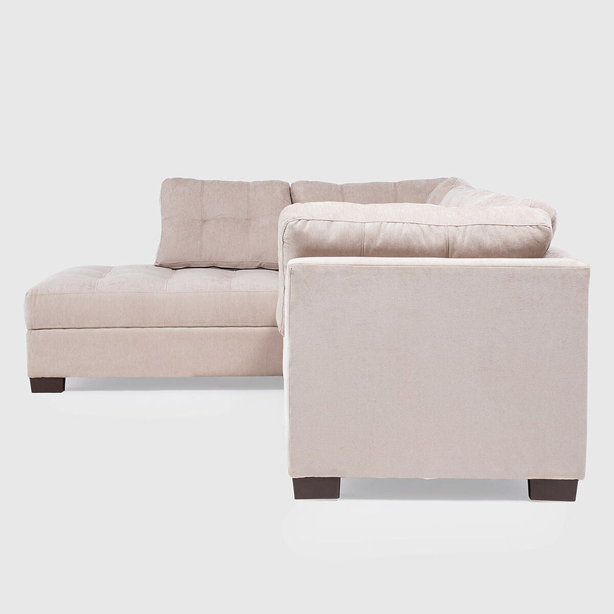 Sof&aacute; Seccional Muebles MPR Edimburgo 3 Beige