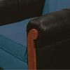 Juego de Living Elegant Detail Marsella Sofá 3 Cuerpos + Sofá 2 cuerpos + Sillón 1 Cuerpo Azul