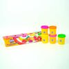 Paquete de 5 potes de 4 oz con Aromas (112 grms) de masa Kiddy Dough