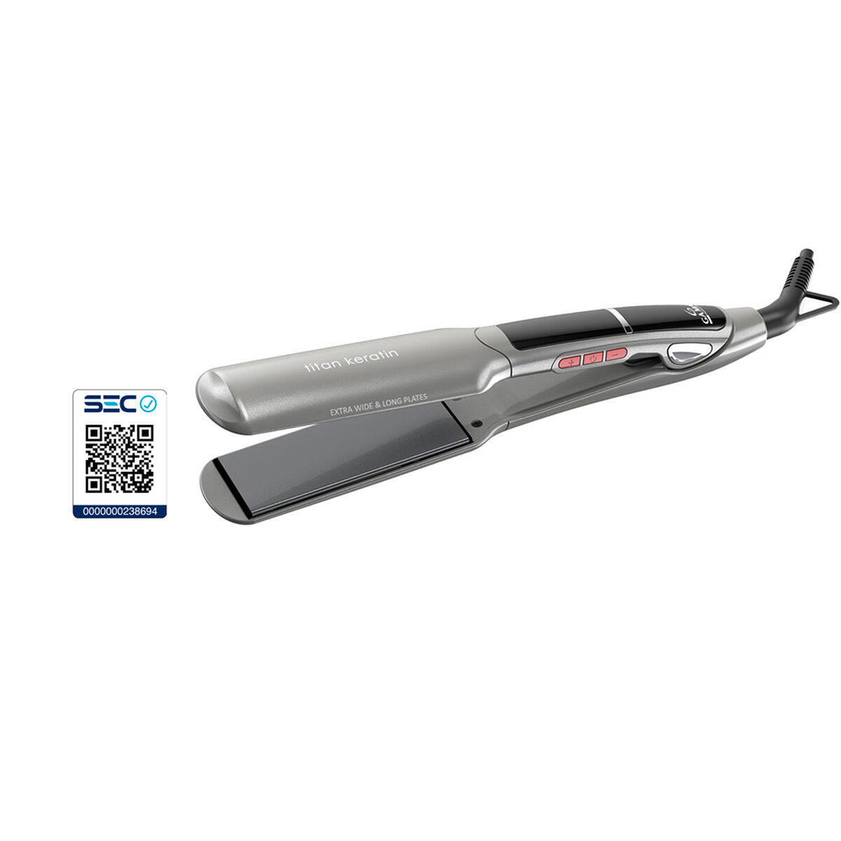 Alisador Gama X Wide Titan Keratin