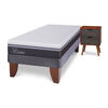 Cama Europea CIC 1,5 Plazas Ortopedic Advance + Velador Niger