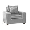 Juego de Living Innovamuebles Kahlo Sofá 3 Cuerpos + Dos Sillones 1 Cuerpo Gris