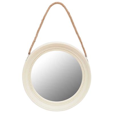 Imagen 1 del producto Espejo Plástico Vgo Con Soga Circular 33 cm Blanco