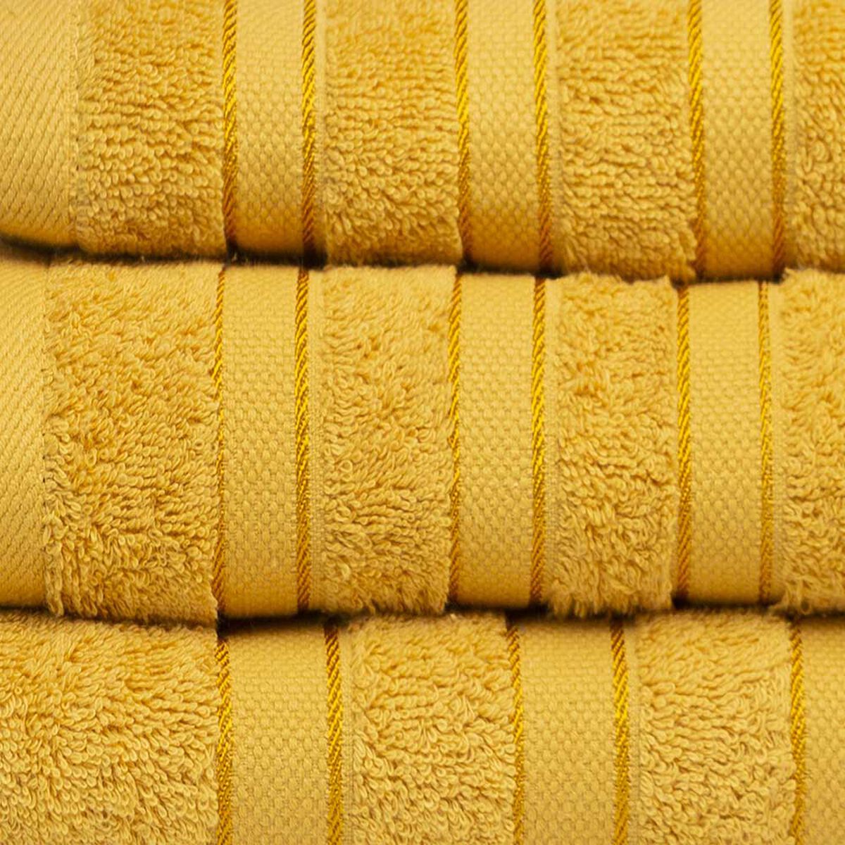Toalla de Mano Casanova Liso 45 x 90 cm Mostaza