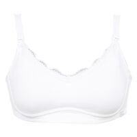 Sostén Maternal Algodón Palmers BLANCO, NEGRO