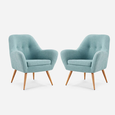 ROSEN Set 2 Poltronas Rosen Bartolo 1 Cuerpo Denim