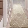 Alfombra de Pasillo Modalfo Florida Beige 70 x 230 cm