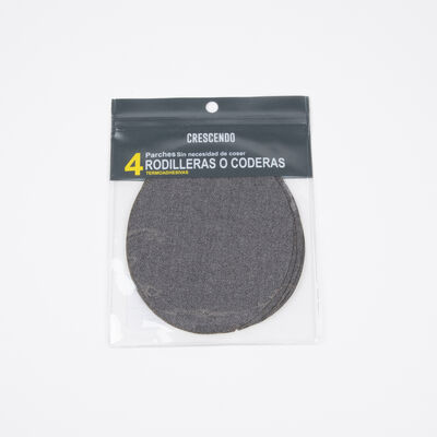 Parche para Ropa Escolar Gris Crescendo