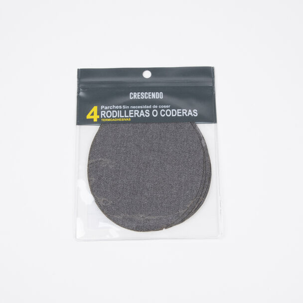 Parche para Ropa Escolar Gris Crescendo