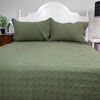 Quilt Doral King Verde Oliva Velvety