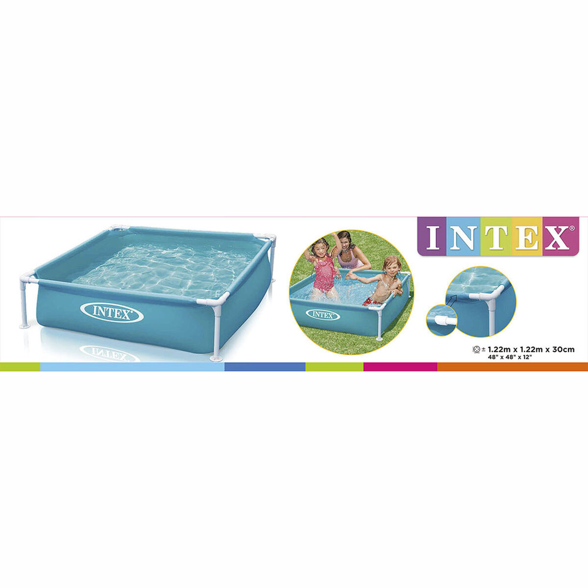 Piscina Estructural Intex Cuadrada