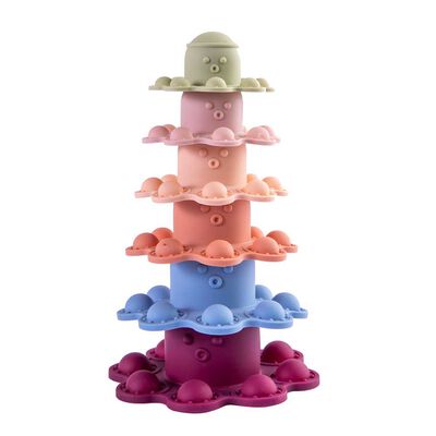 Torre Silicona Pulpo Bebesit