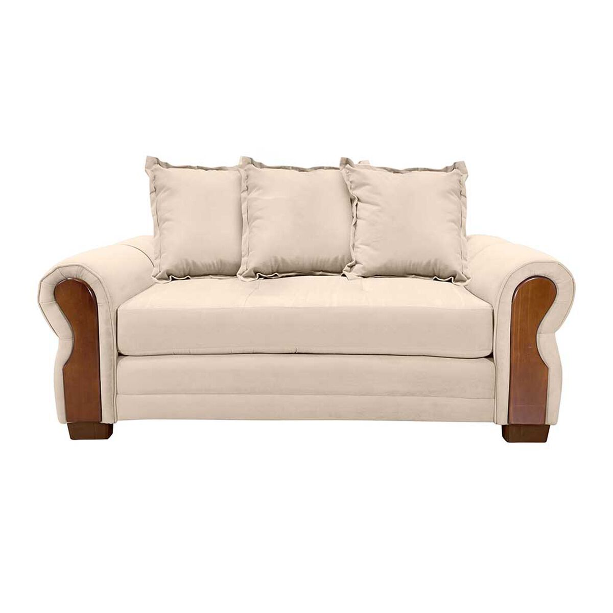 Sofá Living Factory Arizona 2 Cuerpos Beige