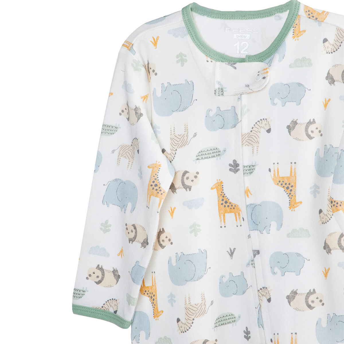 Pack 2 Osito de Algodón Chess Baby