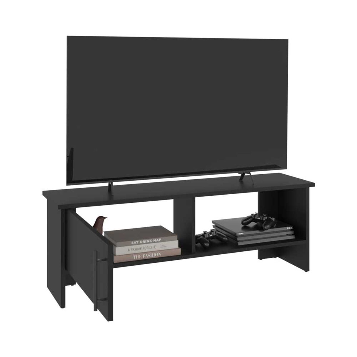 RACK TV 65" NAVIA 1 PUERTA 42,2X120,3X31,1 CM WENGUE
