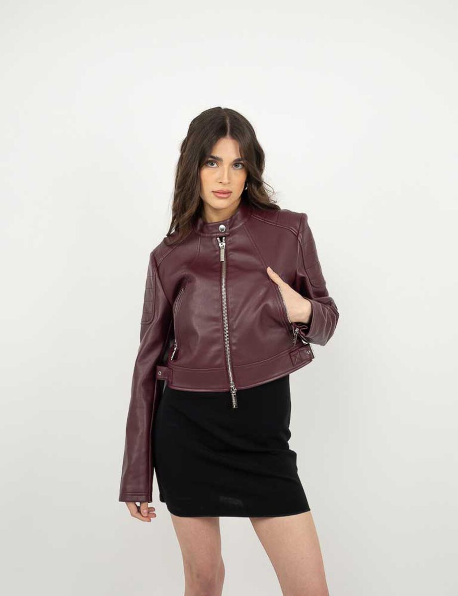 Chaqueta Ecocuero Mujer Soviet