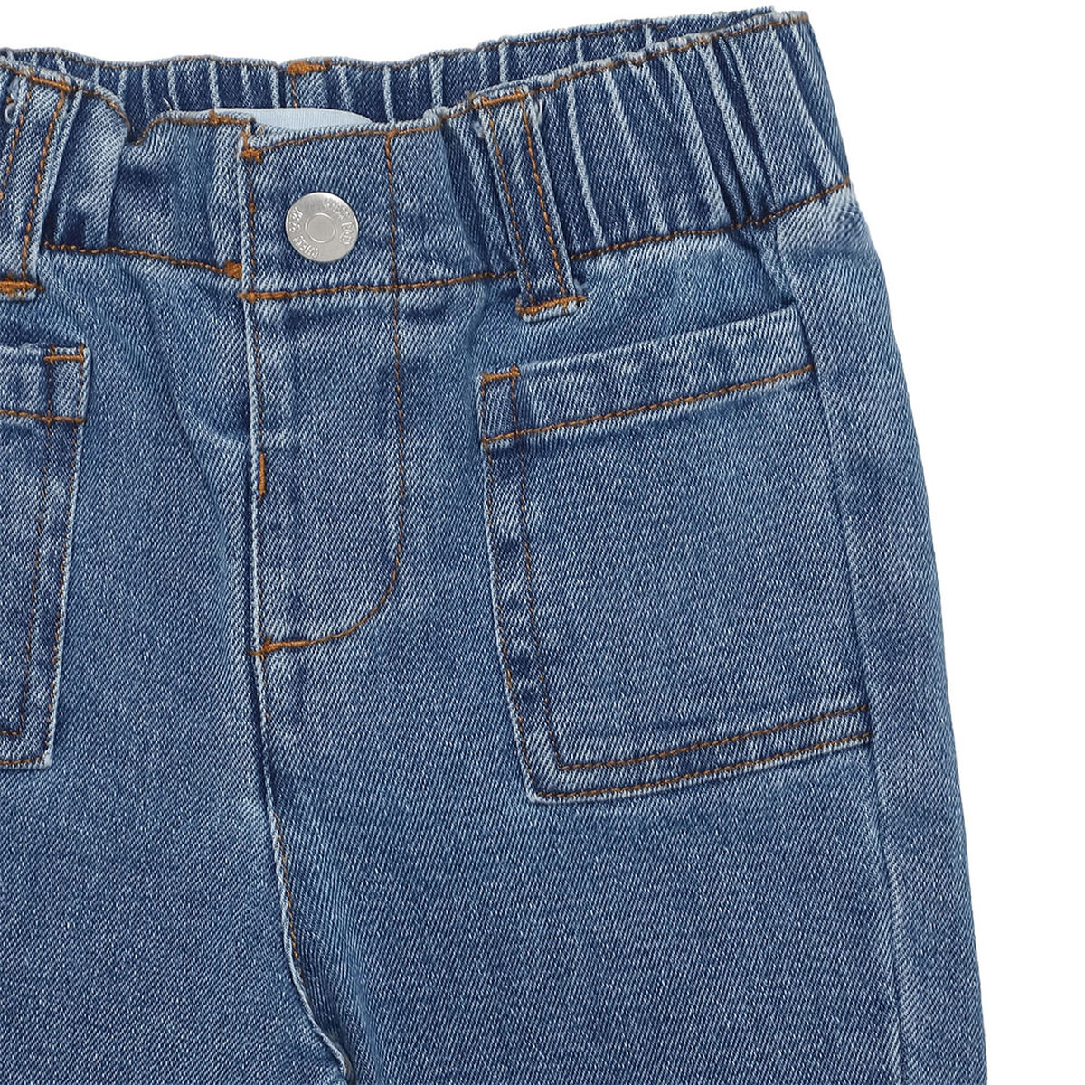 Jeans de Algodón Beba Chess Baby