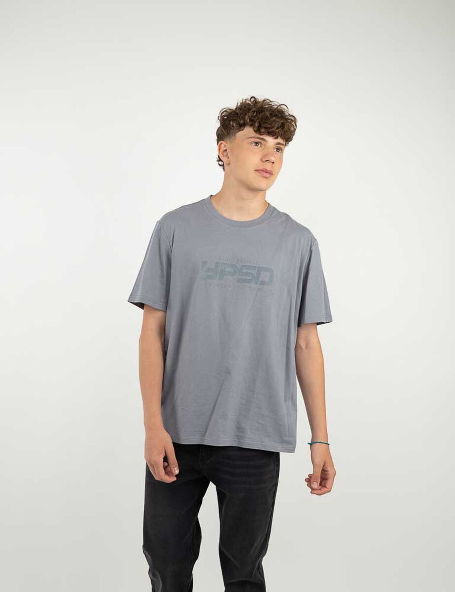 Polera Manga Corta Hombre Icono