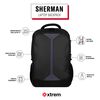 Mochila Notebook Xtrem Sherman 5XT Negro/Azul 17"