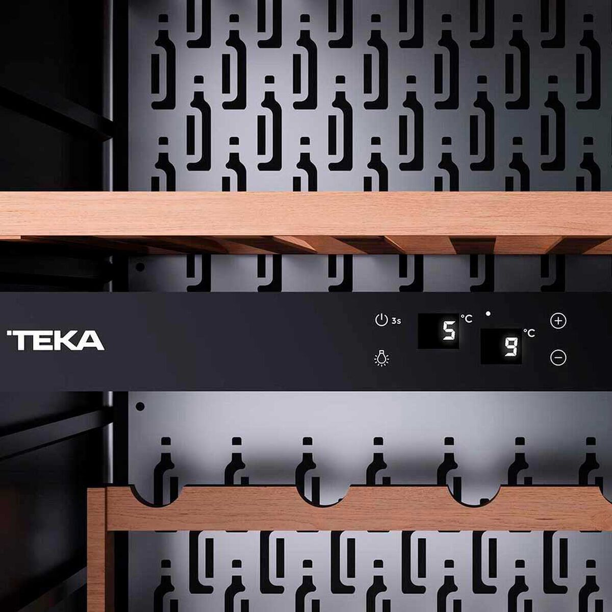 Cava de Vinos Teka RVI30097 Integrable 93 botellas