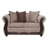 Juego de Living Black Factory Barcelona 6 Cuerpos Beige