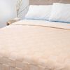 Frazada Poliéster Doral 2 Plazas Deluxe Beige