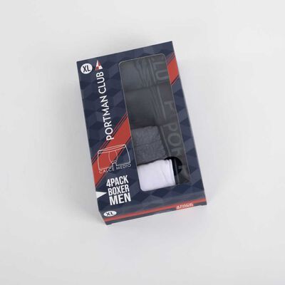 4 Pack Bóxer Hombre Portman Club