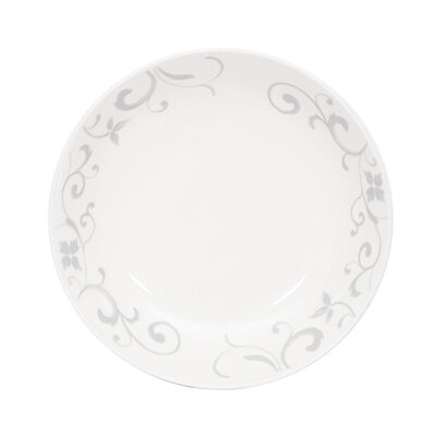 Imagen 1 del producto Set Platos Base Doral Flor 4 Piezas Gris