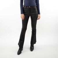 Pantalón Flare Mujer Zibel Negro