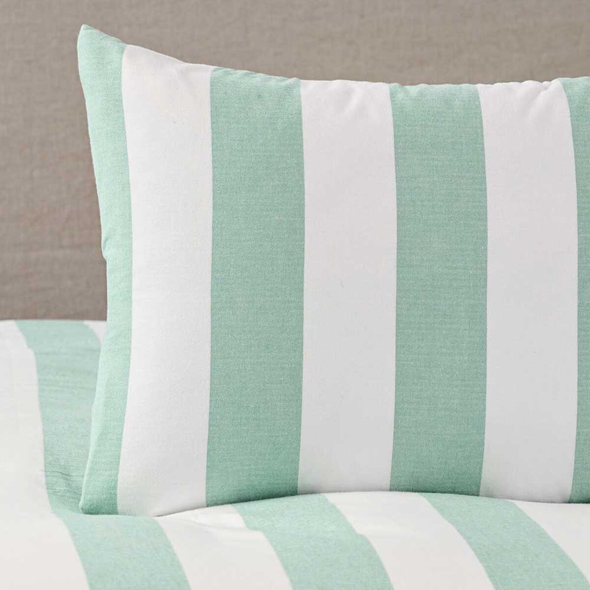 Funda de Plumón Elements & Co 1.5 Plazas Stripe Sage