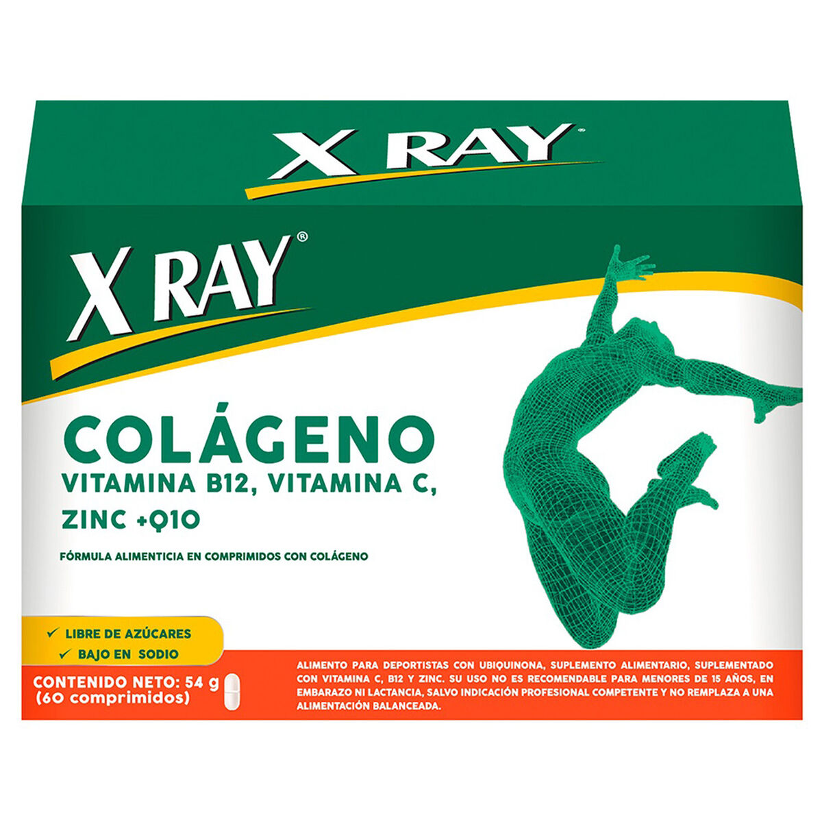 Pack 03 X Ray Colágeno Comprimidos