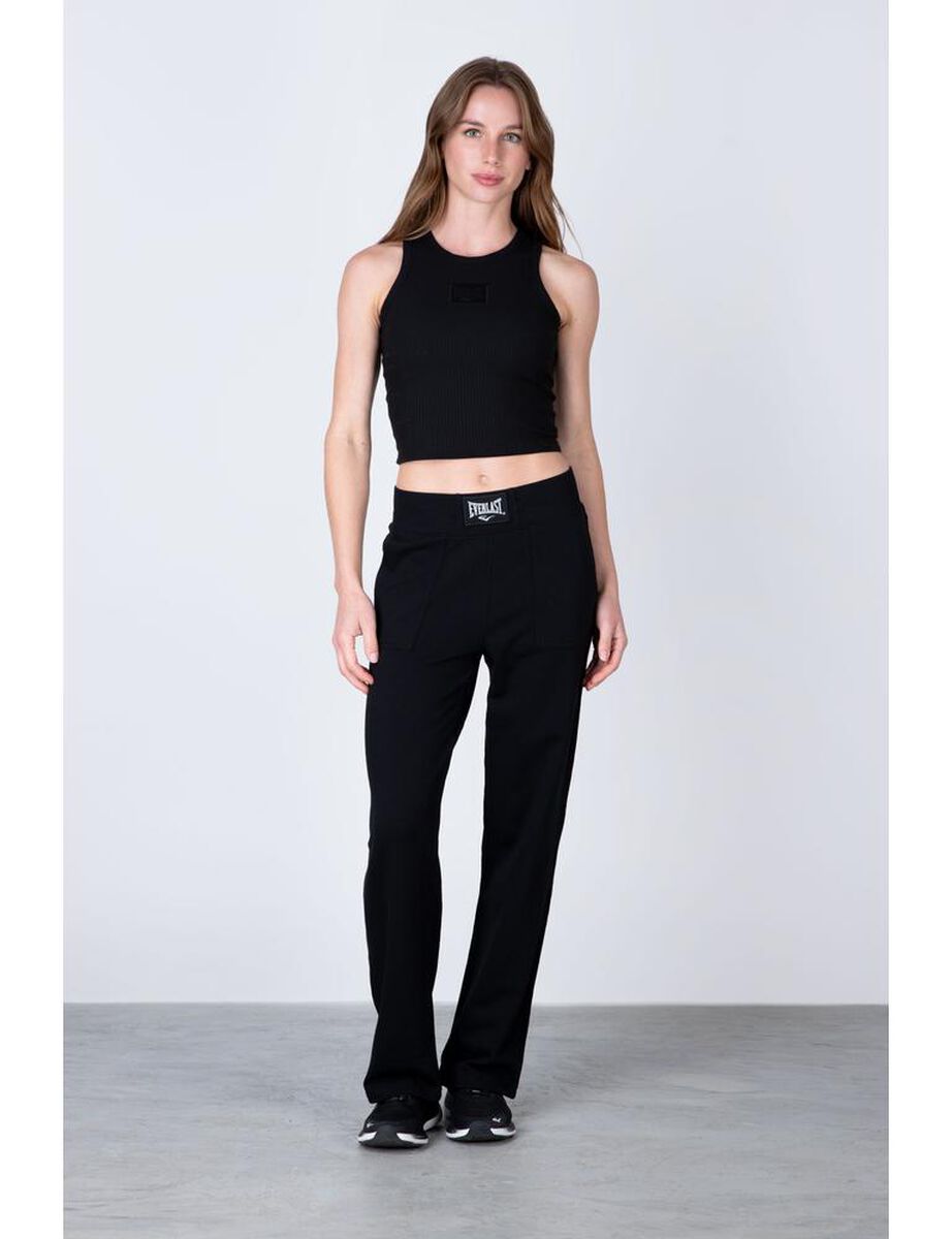 Pantal&oacute;n Buzo Recto Deportivo Mujer Everlast