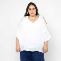 Blusa Mujer Extralindas Blanco, Fucsia, Negro