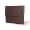 Respaldo Latam Home King Brescia PU Chocolate