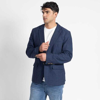 Vest&oacute;n Liso Lino Hombre Zibel