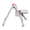 Silla de Comer Bebe EasyFeed Reclinable con Ruedas Rosado Bebesit